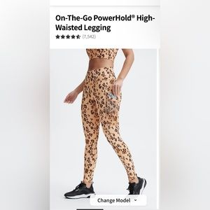 Fabletics leggings powerhold size medium